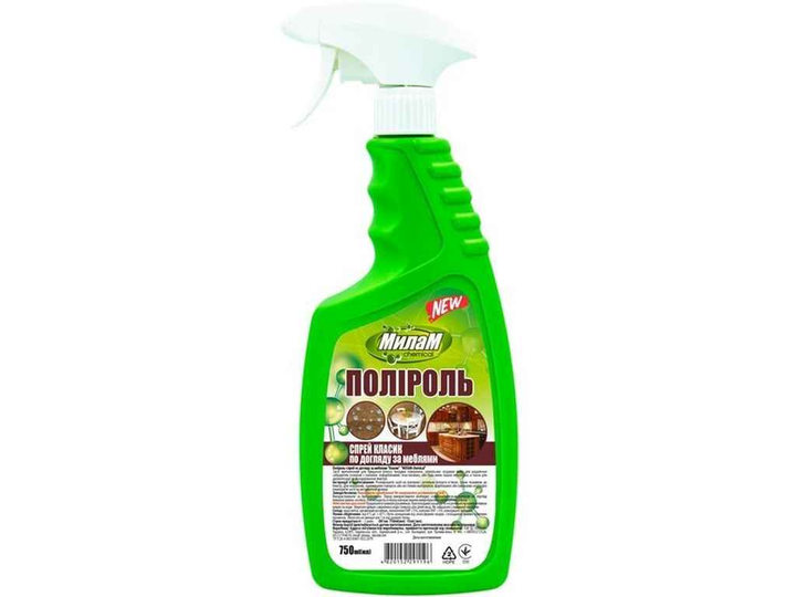 Полироль для мебели МилаМ Chemical Классик спрей 750мл Харьков - изображение 1