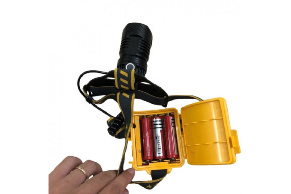 Потужний ліхтарик налобний акумуляторний High Power HeadLamp P50 Одеса - фото 6