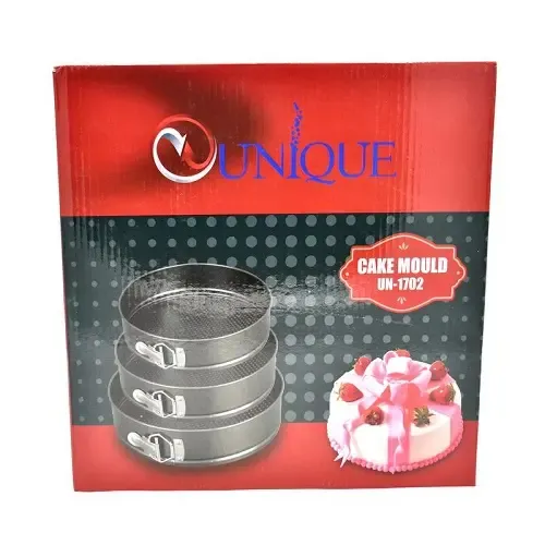 Формы круглые разъемные UNIQUE UN-1702 3 штуки Коломия