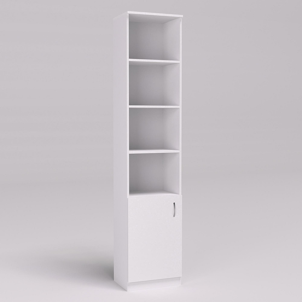 Пенал офисный ОПС-1, Белый, 450/320/2100 Львов - изображение 1