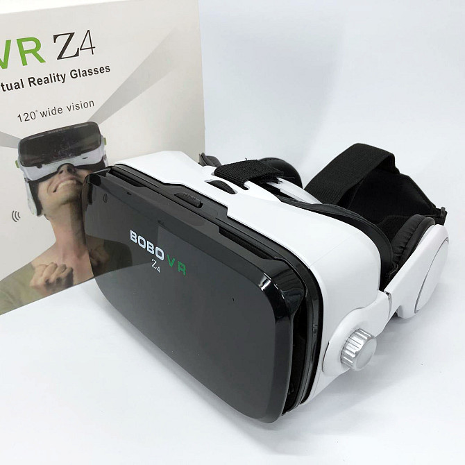 Виар бокс VR BOX Z4, Очки виртуальной реальности с сенсорами, VR-очки белые, Очки для смартфона VM-26 Киев - изображение 7