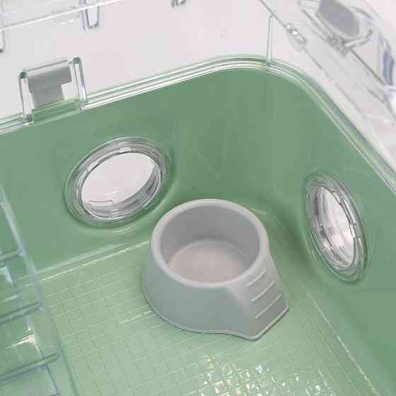 Клетка для хомяков и грызунов с игровыми тоннелями Ferplast Combi 1 (Ферпласт Комби 1) Зеленый Запорожье