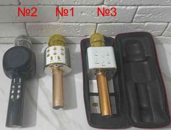 Беспроводной микрофон караоке bluetooth W-858 Микрофон Беспорный. Харьков