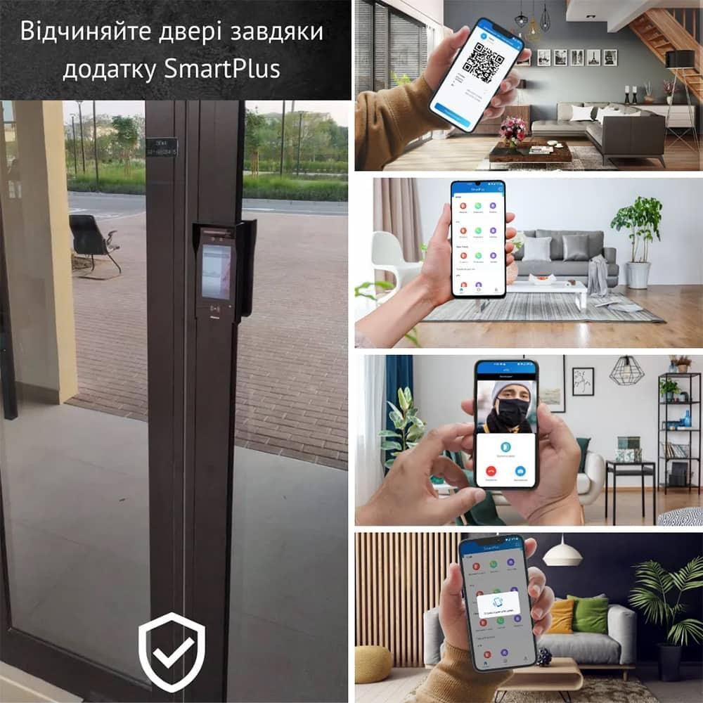 IP-відеопанель багатоабонентська 2Mp Akuvox E16C з екраном 5