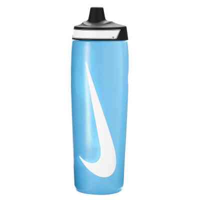 Пляшка для води Nike Refuel Bottle 24 OZ блакитний, чорний, білий 709 мл N.100.7666.422.24 (887791745286) Вінниця