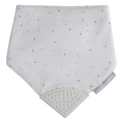 Слинявчик Canpol babies з прорізувачем - сірий (26/902_grey) Вінниця - фото 1