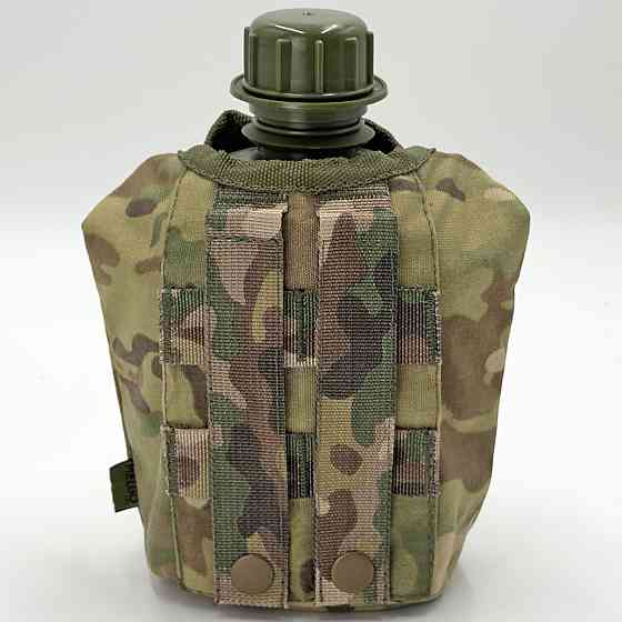 Фляга армійська 1л в чохлі Мультикам Cordura  (фляга тактична польова індивідуальна) Киев