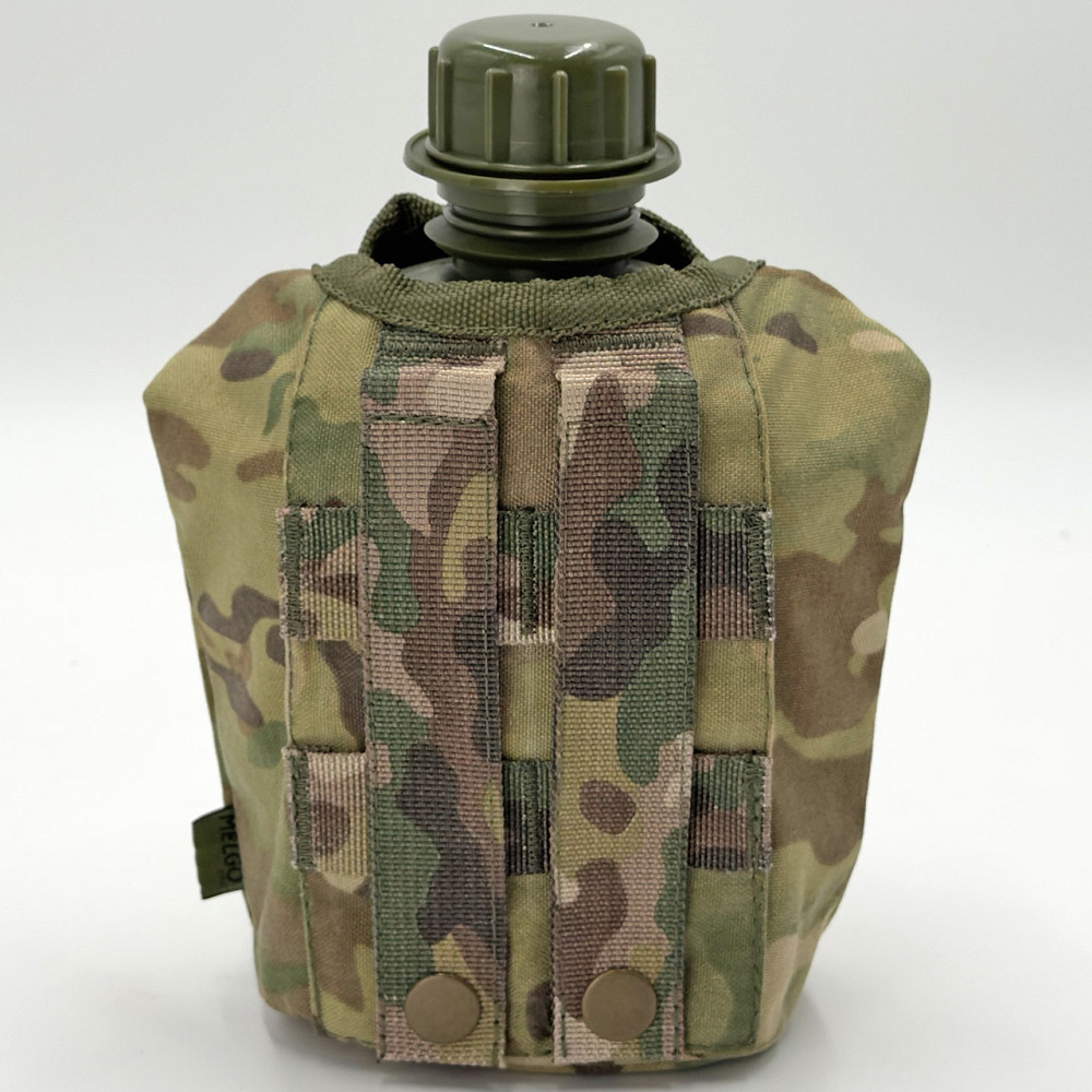 Фляга армійська 1л в чохлі Мультикам Cordura  (фляга тактична польова індивідуальна) Запорожье - изображение 2