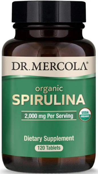 Спіруліна Dr. Mercola Spirulina 2000 мг 120 таб Київ - фото 1
