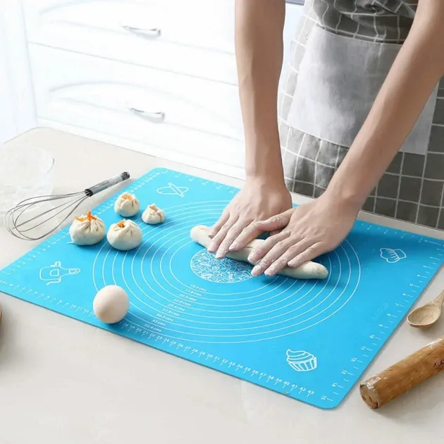 Силіконовий кондитерський килимок із розміткою (Baking Mat) 65*45 Луцьк - фото 1
