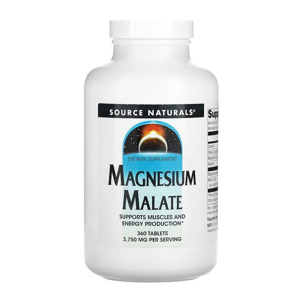 Magnesium Malate 1250mg - 360 tabs Луцк - изображение 1