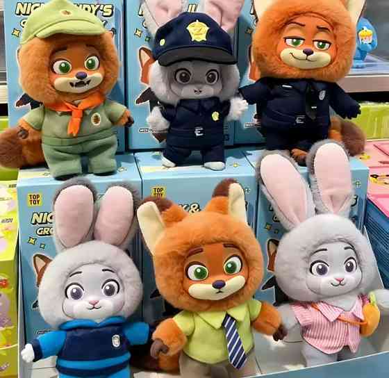 М’яка іграшка-брелок Zootopia 2 Зоотрополіс рандомний вибір Киев