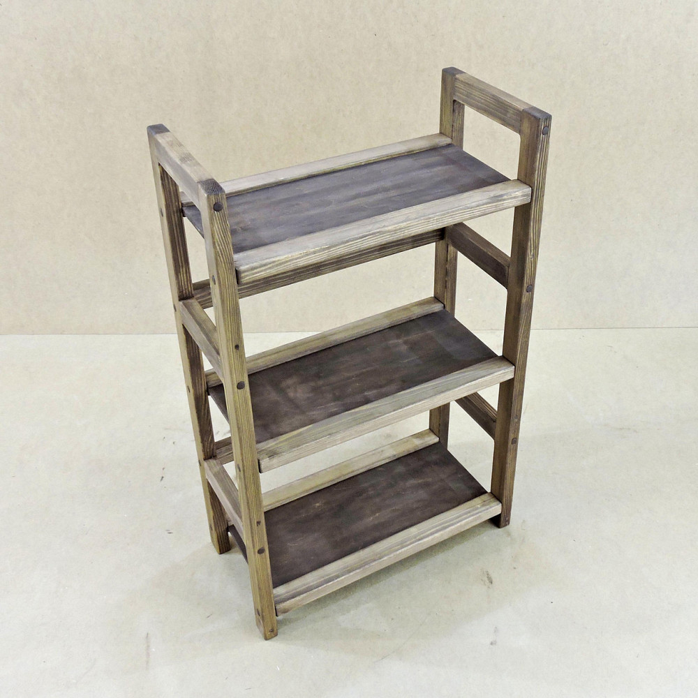 Етажерка розбірна "Лестер 50х25х80" капучино Миколаїв - фото 4