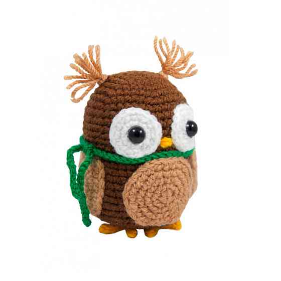 Дитячий набір для творчості "Сова" BK-002 в'язання гачком Вінниця