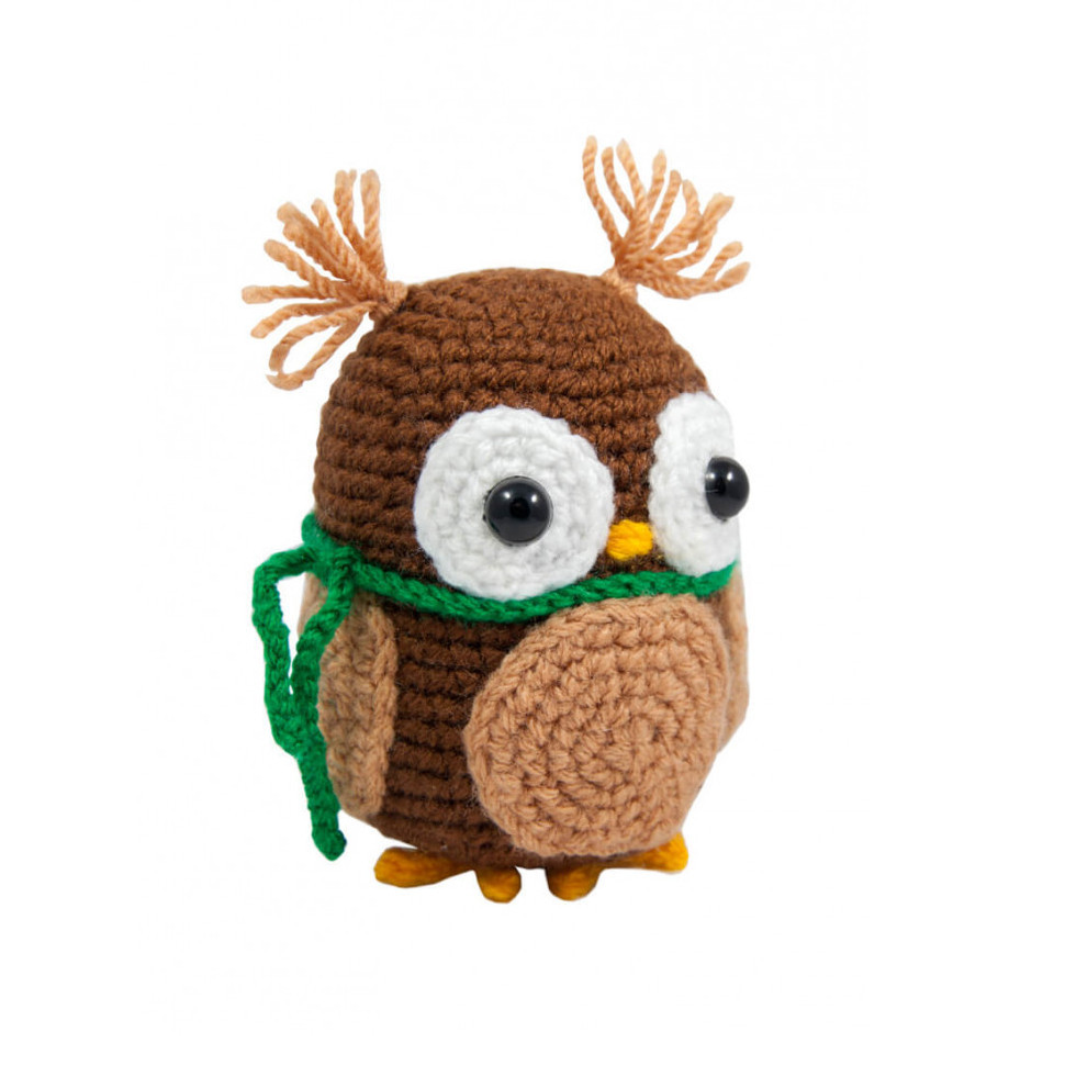 Дитячий набір для творчості "Сова" BK-002 в'язання гачком Вінниця - фото 2