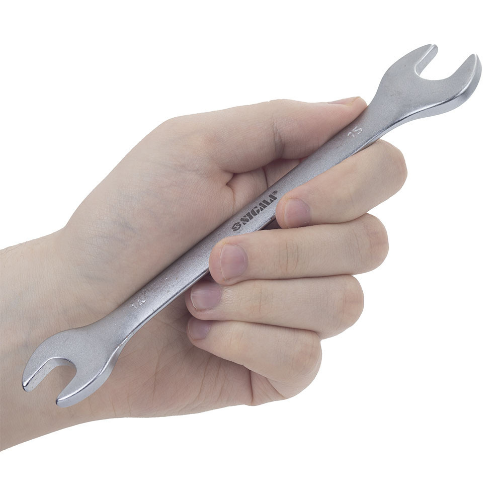 Ключ рожковый 14×15мм CrV SIGMA (6025721) Ровно - изображение 4