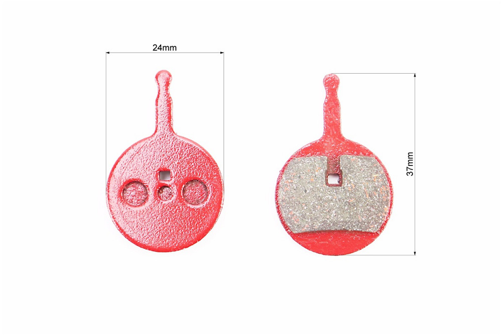 Гальмівні колодки Disk-brake (Avid Ball Bearing 5), червоні YL-1018 Київ - фото 2