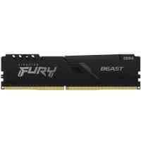 Модуль пам'яті для комп'ютера DDR4 16GB 3200 MHz Beast Black Kingston Fury (ex.HyperX) (KF432C16BB1/16WP) Київ