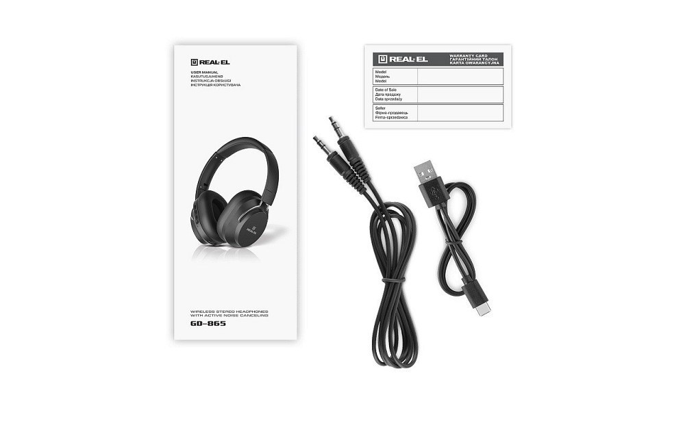Bluetooth-гарнітура REAL-EL GD-865 Dark Green Зелений Харків - фото 8