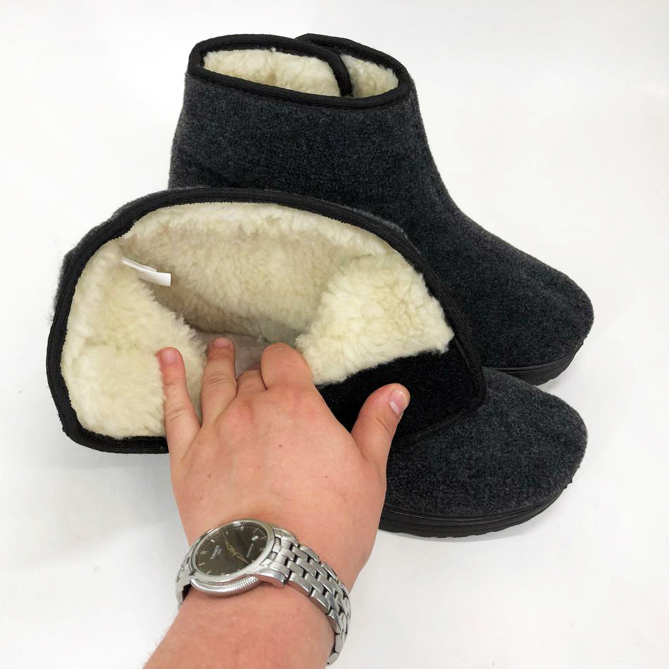 Практичная обувь для мужчин 41р 26, 5см, Теплые сапоги для рыбалки, Туфли рабочие мужские QO-25 Львов - изображение 2