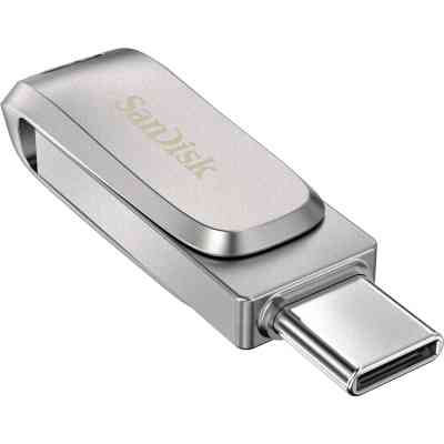 USB флеш накопичувач SanDisk 512GB Ultra Dual Drive Luxe USB 3.1 + Type-C (SDDDC4-512G-G46) Вінниця