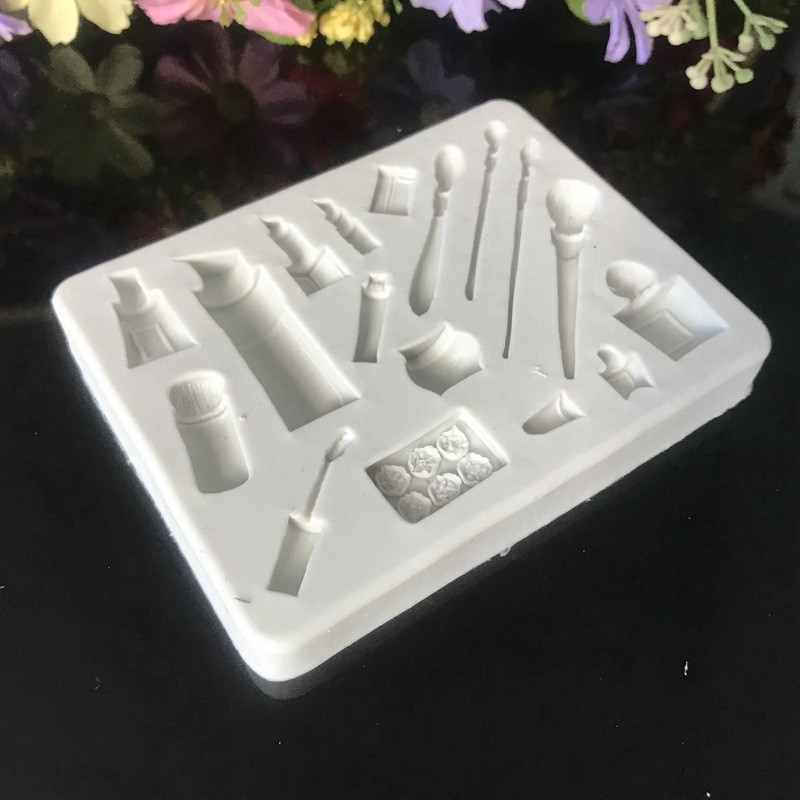 Молд силиконовый Косметика 95 на 73 мм серый Киев - изображение 6