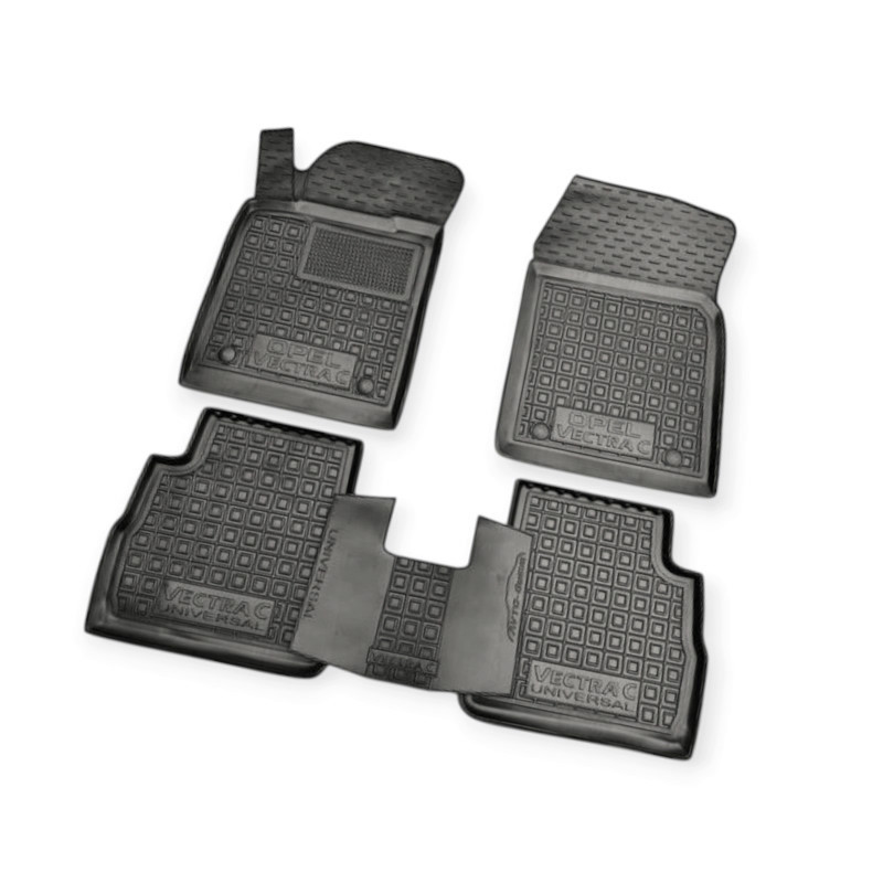 Килимки Опель vectra c 2002-2008 універсал mod борт 2,5см, з перемичкою салону Мукачево - фото 1