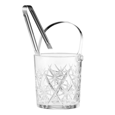 Ведро для льда Ardesto Alba 980мл, скло, прозорий (AR5044) Вінниця - фото 1