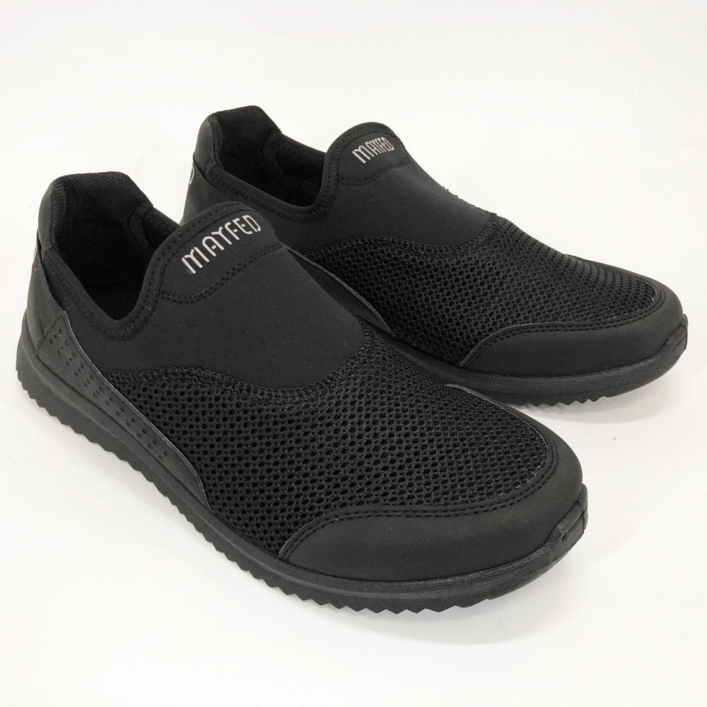 Чорні чоловічі кросівки літні, М'які кросівки з тканини чорні, Кросівки дихаючі Тонкі MQ-94 Львів - фото 4
