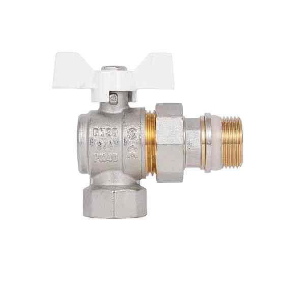 Кран Американка Thermo Alliance Standart з антипротічкою кутовий 3/4 PN40 конус SD901NW20PN40 Київ
