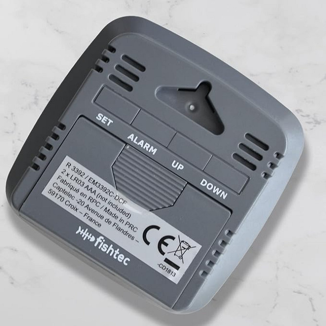 Багатофункціональний настільний годинник Fishtec EM3392C-DCF Луцк - изображение 2