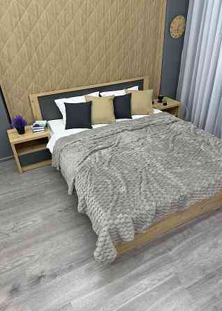 Плед-покривало 210х210 см (+-5см) Соти Сірий (87-207) Київ