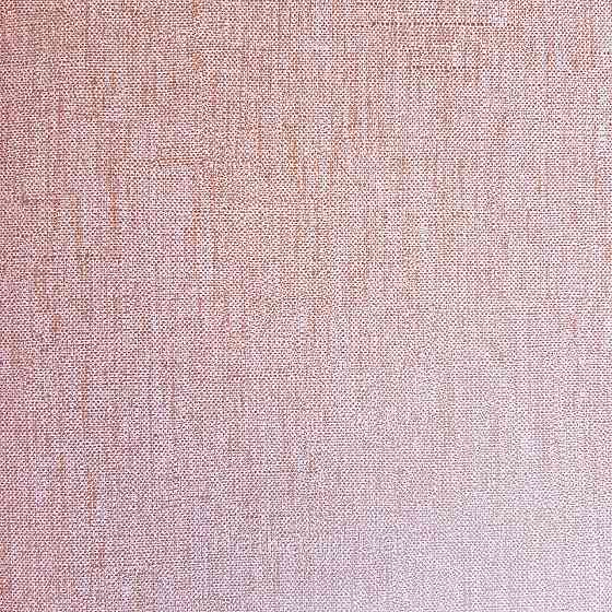 Шпалери вінілові на флізелін Caselio Mystery 0.53х10 м гладкі однотонні дрібна сіточка рожево-кремові Київ