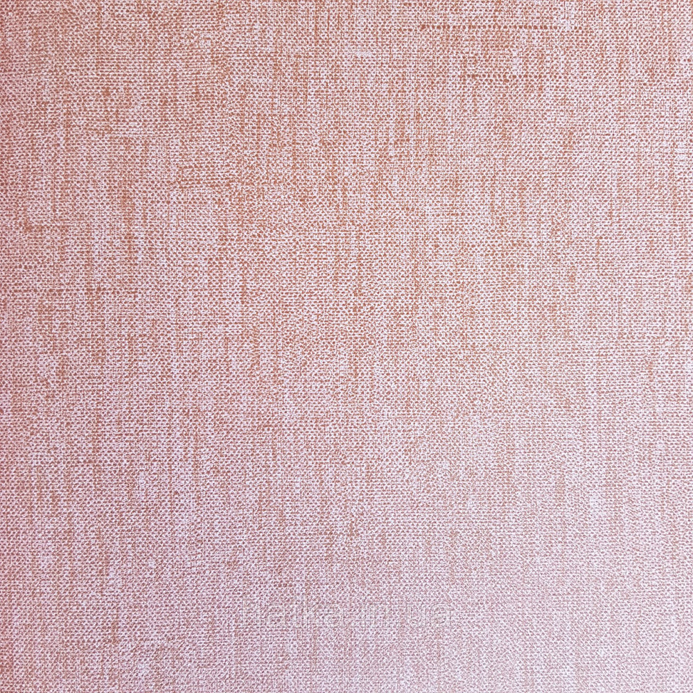 Обои виниловые на флизелине Caselio Mystery 0.53х10 м однотонные гладкие мелкая сеточка розово кремовые Киев - изображение 2