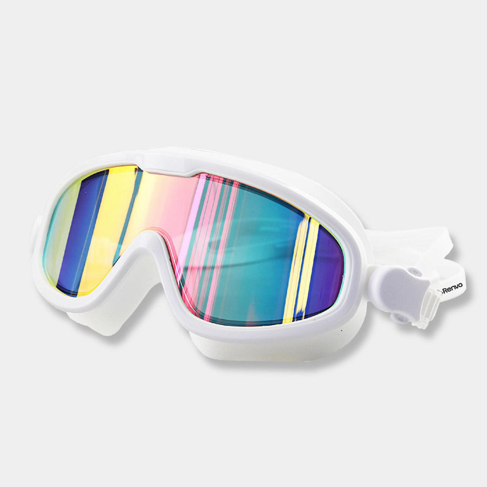 Маска для плавання Renvo Kariba Уні Anti-fog Білий OSFM (2SM100-0308) Київ - фото 1