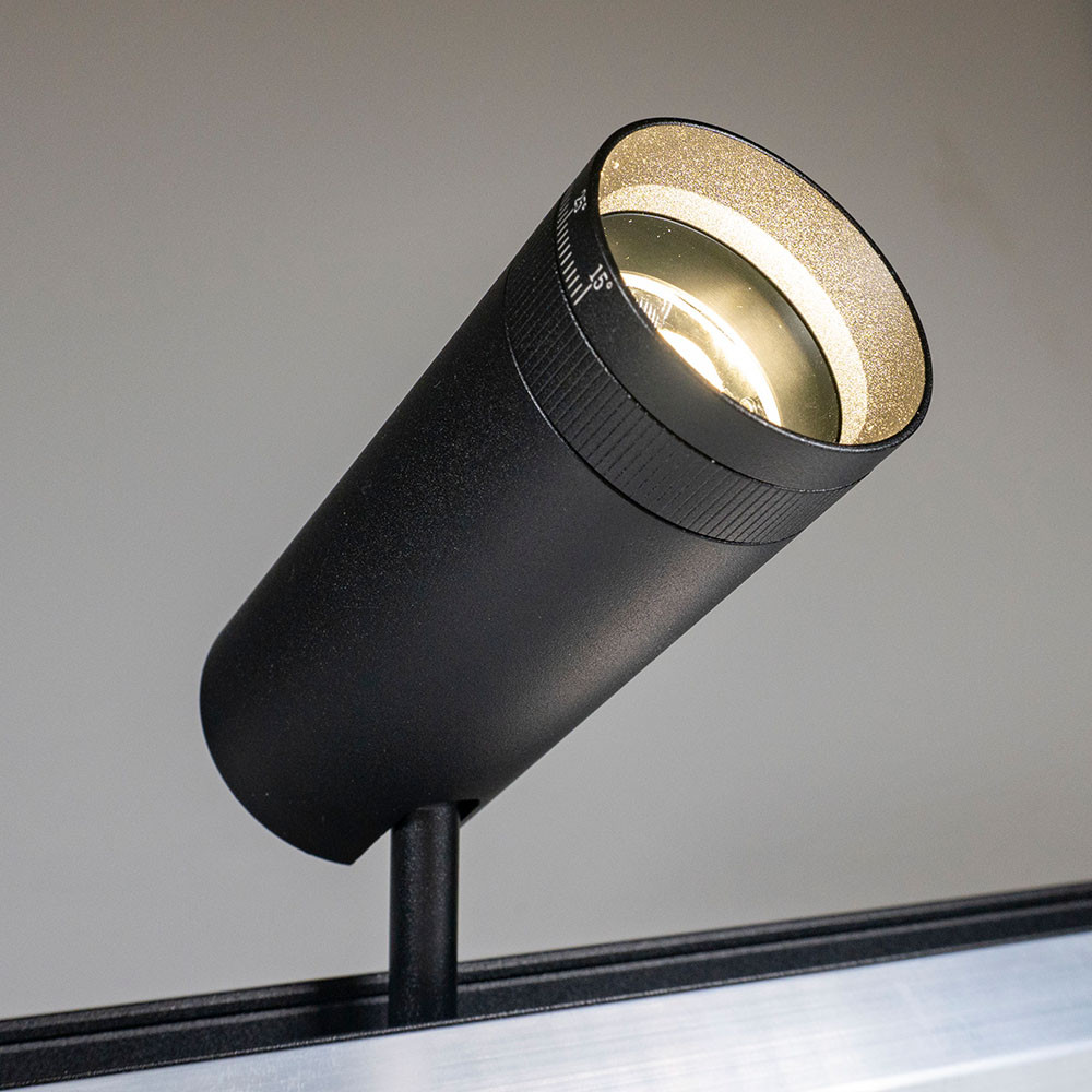 Milight Магнітний світильник spotlight чорний 3000К 45*100 mm 12Вт 1080Lm з керуванням куту про Київ - фото 5