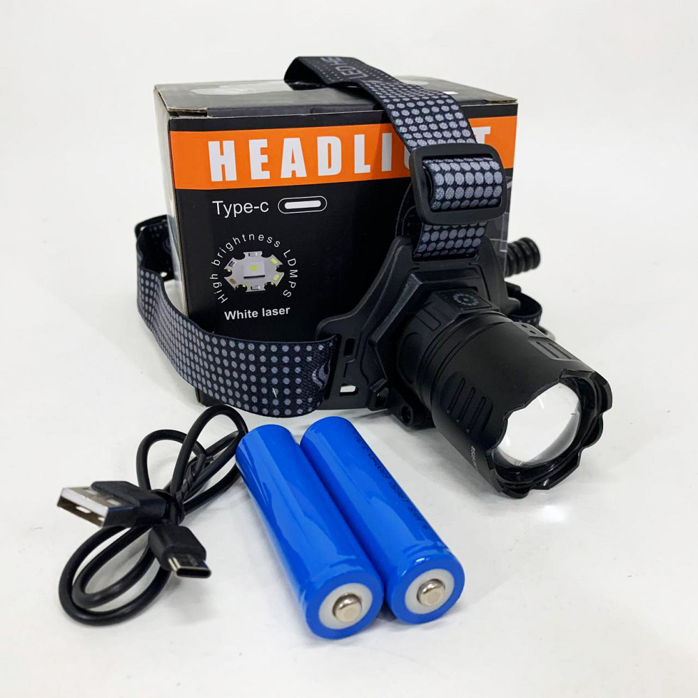 Ліхтар налобний 8505 WHITE LASER LED PM10-4TG (White+Yellow+Blue+Red) 2x18650 JA-23 Львів - фото 5