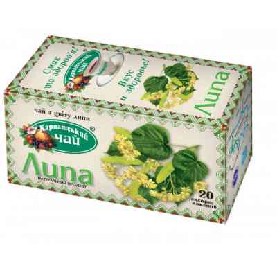 Чай Карпатський Липа 20 шт (10232) Винница