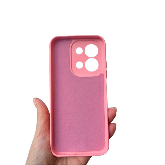 Xiaomi Poco C85 Чехол силиконовый Защита камеры (розовый) Одесса - изображение 2