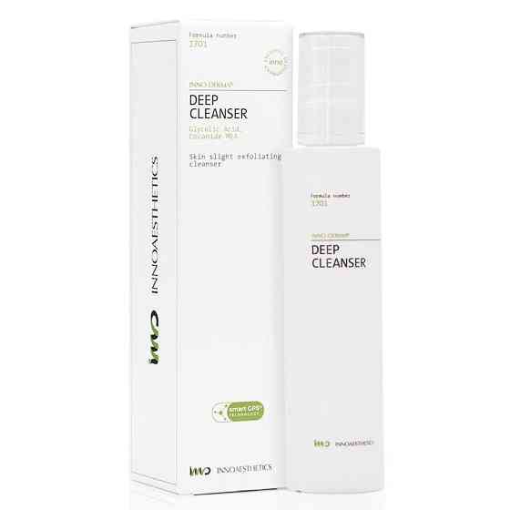 Глубоко очищающий гель для жирной кожи DEEP CLEANSER Innoaesthetics, 200 мл Днепр