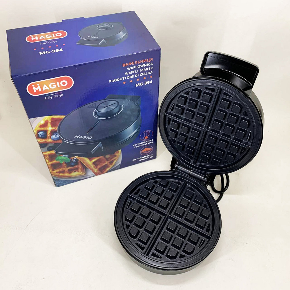 Вафельниця для приготування смачних вафель MAGIO, Хороша вафельниця для тонких вафель ST-94 Івано-Франківськ - фото 3