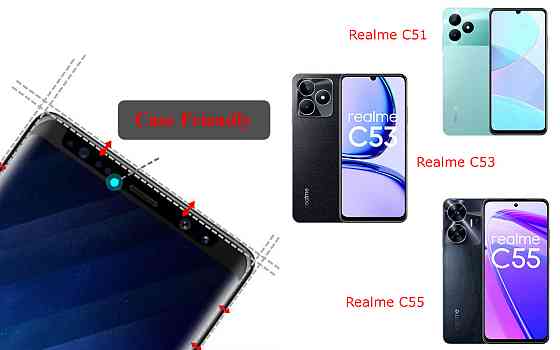 Захисне скло HyperGlass Pro для Realme C51, Realme C53, realme C55 – максимальна чутливість та захист Київ
