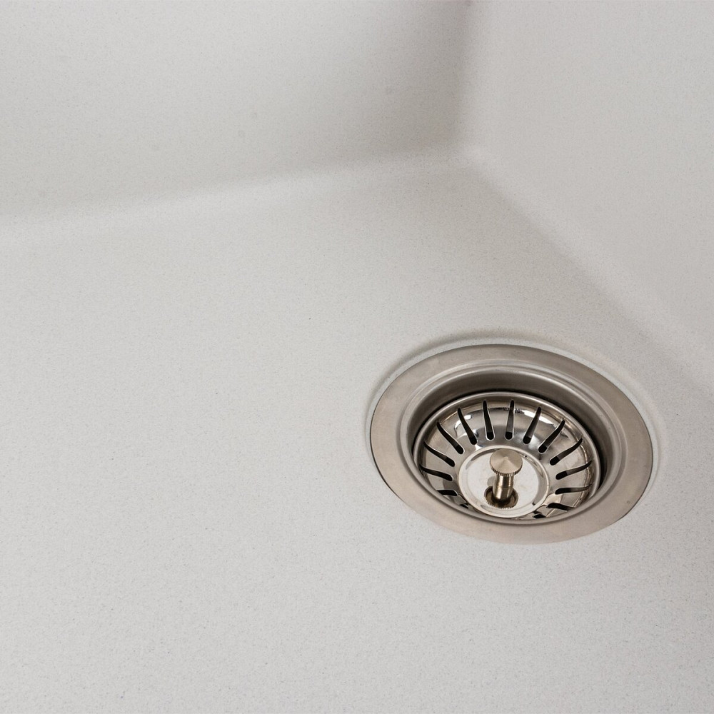 VALESO Гранітна мийка для кухні VALESO 6250 ZIRKONE матова Білосніжна Киев - изображение 3