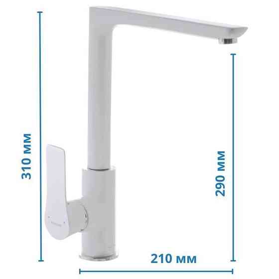 Змішувач для кухні Mixxus Premium Eva 017 Білий   ( MI5810 ) 30822 Харьков