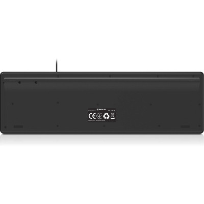 Клавиатура REAL-EL RK-7015 USB Black (EL123100049) Винница - изображение 8