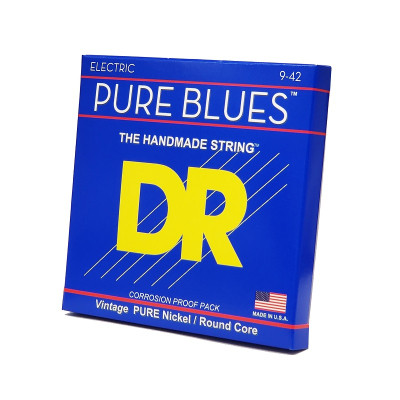 Струны для гитары DR Strings PURE BLUES Electric Guitar Strings - Light (09-42) (PHR-9) Винница - изображение 2