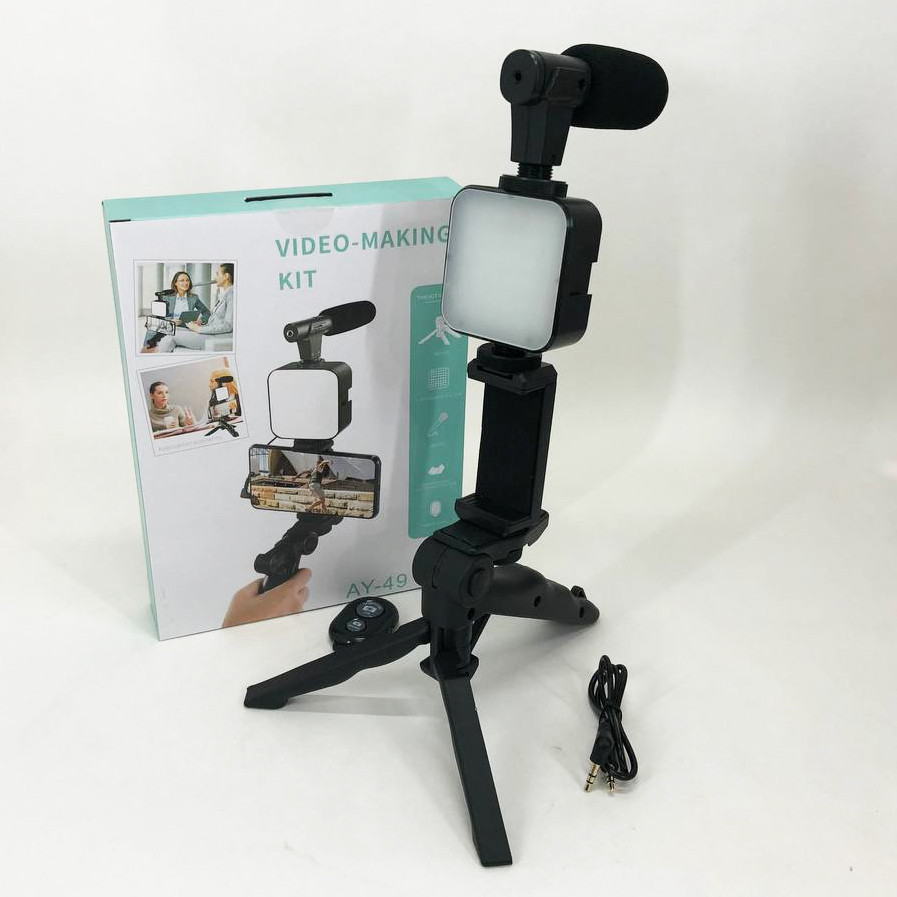 Селфи лампы, Наборы для блогеров и влогеров, Кольцевой свет с поддержкой для смартфона PM-70 Киев - изображение 14