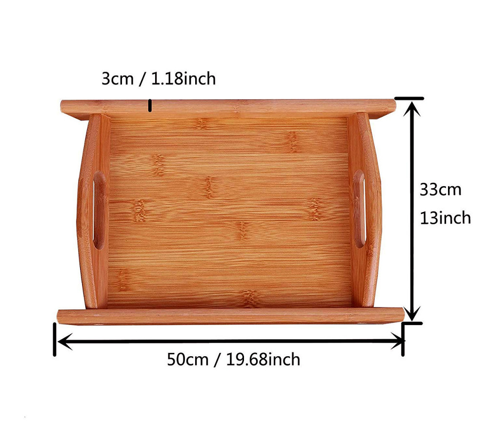 Піднос дерев'яний "Шатлє 50" шафран Миколаїв - фото 5