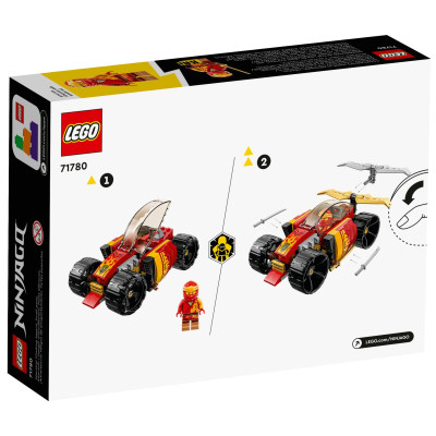 Конструктор LEGO Ninjago Гоночний автомобіль ніндзя Кая EVO 94 деталі (71780) Вінниця - фото 5