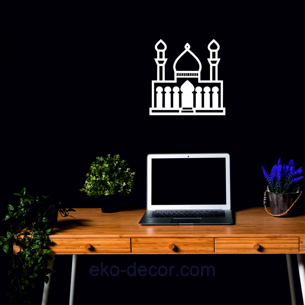 Декоративное настенное Панно «Ислам» Декор на стену 70*70 см, Белый Киев - изображение 7